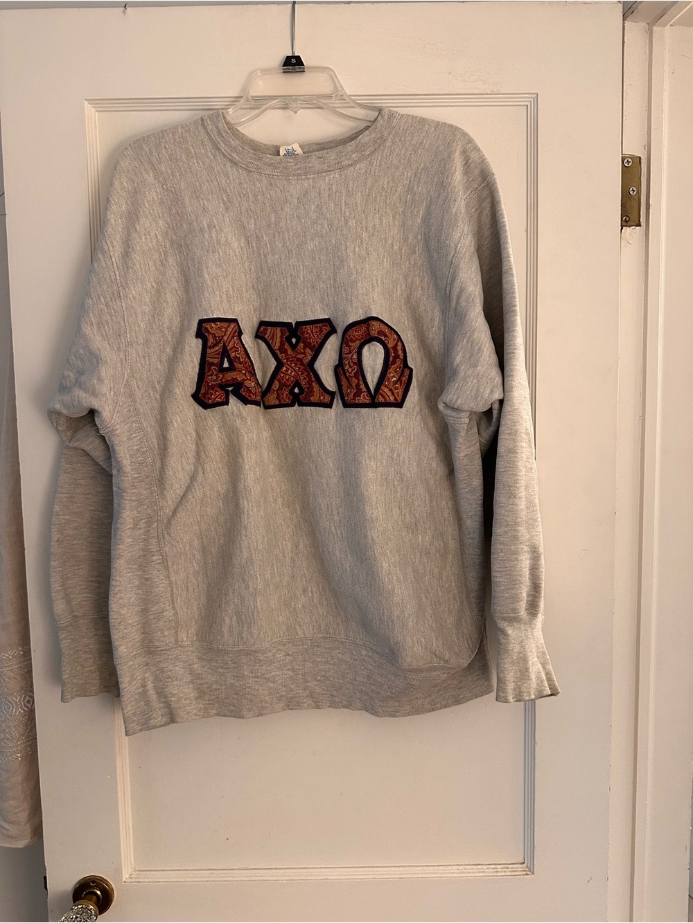 Vintage AXO Champion Gray Crewneck sweatshirt!